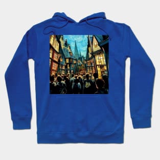 Starry Night in Diagon Alley Hoodie